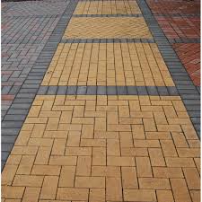 Тротуарная клинкерная брусчатка Керамейя БрукКерам Янтарь, 200*100*45 мм