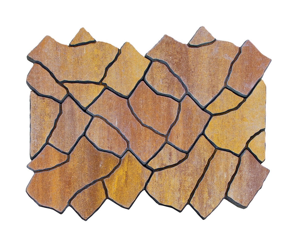 Тротуарная плитка BRAER II «Сан Тропе» Color Mix Тип 1 «КАНЬОН»
