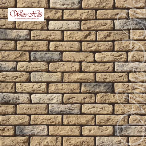Облицовочный камень White Hills, Брюгге Брик, цвет 315-20