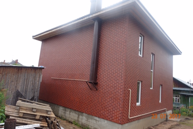 Burgund Glatt, Толщина 60 мм, Фасадные Термопанели Rufford