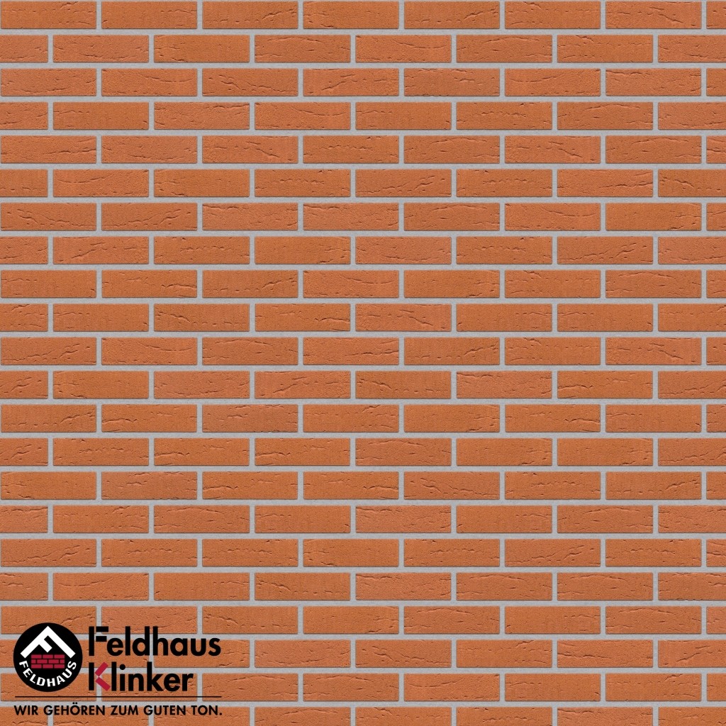Фасадная плитка ручной формовки Feldhaus Klinker R227 Terracotta rustico NF14, 240*14*71 мм